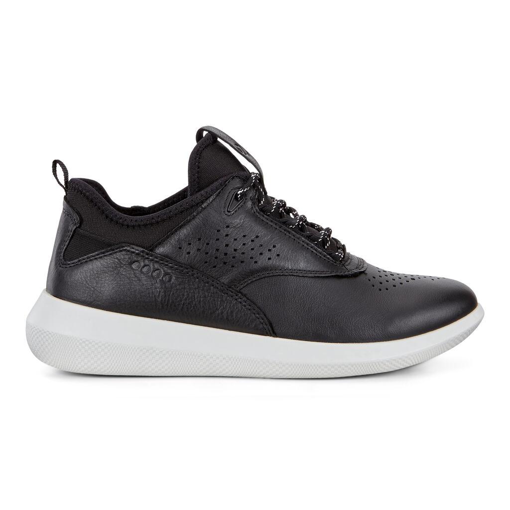 Ecco Scinapse Tie Womens Sneakers In Black - India TPD-864502